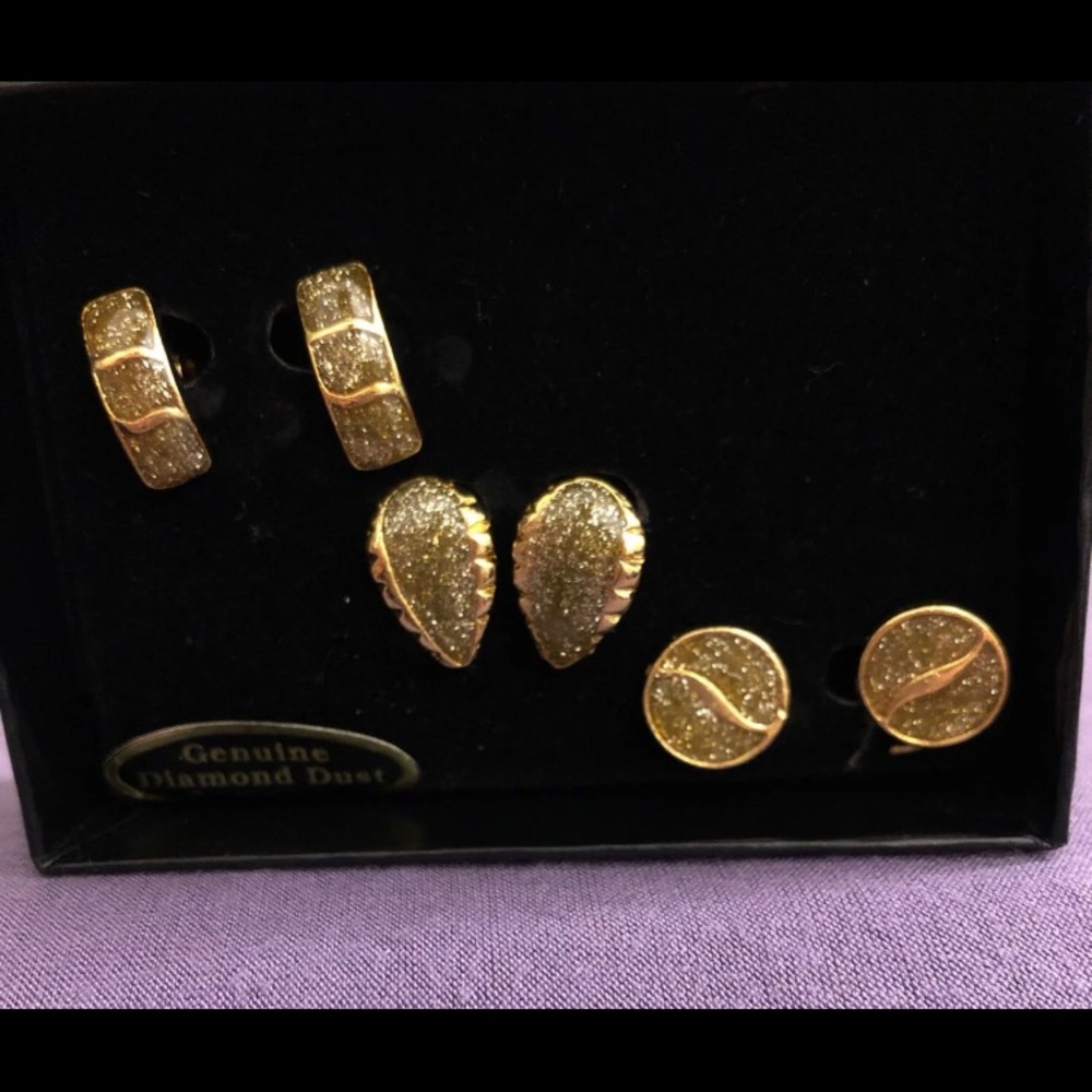 Evan St. Clair 3 piece earrings Set